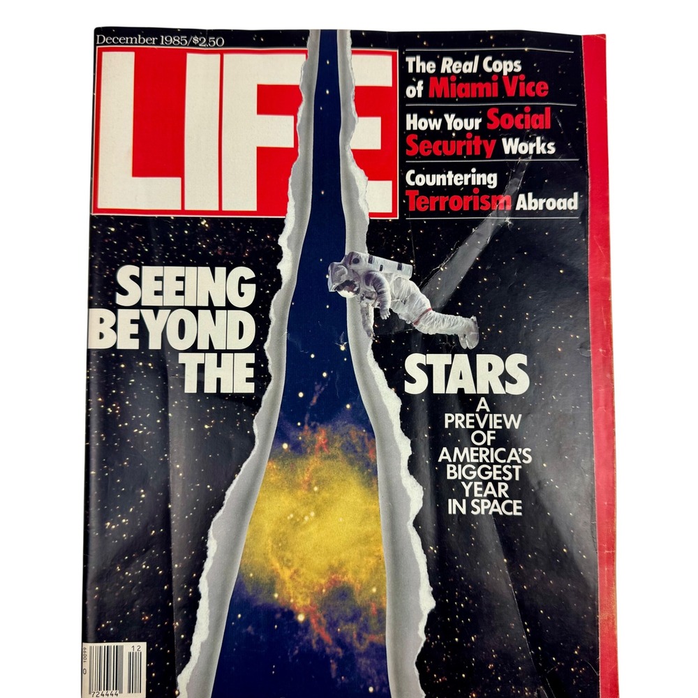 Life Magazine December 1985 Space‎ Exploration Astronaut Cover Vol 8 No 13
